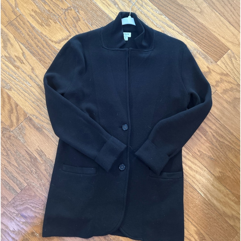 J crew sweater blazer